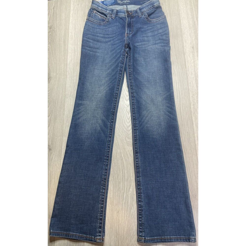 Wrangler Jeans Womens 5x34 Willow Ultimate Riding Jean Mid-Rise Rodeo‎ Cowgirl